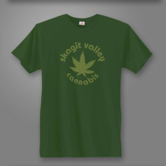 Skagit Valley Cannabis T-shirt Green