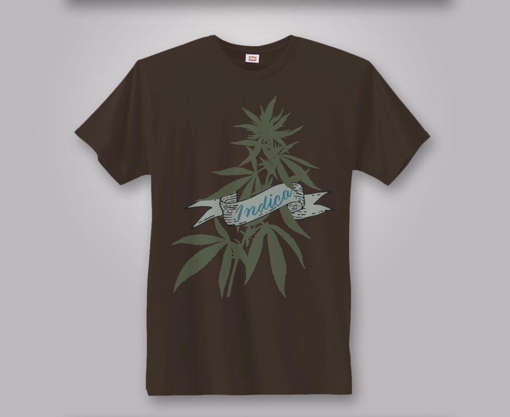 Skagit Apparel Throwin Shade T-shirt Cannabis Culture